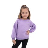 Toontoy Kız Çocuk Sweatshirt Lila 6 YAŞ