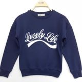 Toontoy Kız Çocuk Sweatshirt Lovely Life Baskı