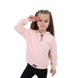Toontoy Kız Çocuk Sweatshirt Pudra 4 YAŞ