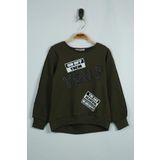 Toontoy Kiz Cocuk Sweatshirt You Baski