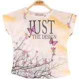 Toontoy Kız Çocuk T-Shirt - 6 Yaş - Sarı