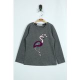 Toontoy Kiz Cocuk T-Shirt Flamingo Nakis