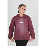 Toontoy Kız Çocuk Taş Dizaynlı Sweatshırt - Mor - 8 - 9 Yaş