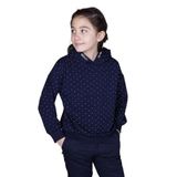 Toontoy Kız Çocuk Taş İşlemeli Sweatshirt - 8 Yaş - Lacivert