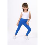 Toontoy Kız Çocuk Tayt - Saks - 3 Yaş