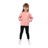 Toontoy Kız Çocuk Taytlı Takım Koyu Pudra 2 YAŞ