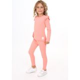 Toontoy Kız Çocuk Taytlı Takım - Somon - 2 Yaş