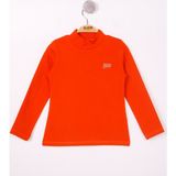 Toontoy Kız Çocuk Tnty Nakışlı Sweatshirt - 2 Yaş - Kiremit