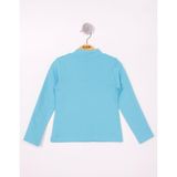 Toontoy Kız Çocuk Tnty Nakışlı Sweatshirt - 2 Yaş - Turkuaz