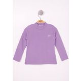 Toontoy Kız Çocuk Tnty Nakışlı Sweatshirt - 8 Yaş - Lila