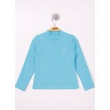 Toontoy Kız Çocuk Tnty Nakışlı Sweatshirt - 8 Yaş - Turkuaz