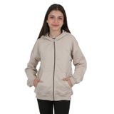 Toontoy Kız Çocuk TT Nakışlı Hırka Bej 6-7 YAŞ