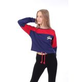 Toontoy Kız Çocuk Varaklı Girl Baskılı Sweatshirt - 12 Yaş - Kırmızı