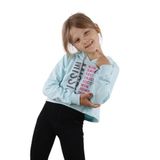 Toontoy Kız Çocuk Yazı Baskılı Sweatshirt Mint Yeşili 14 YAŞ