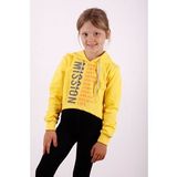 Toontoy Kız Çocuk Yazı Baskılı Sweatshirt
