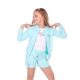 Toontoy Kız Çocuk Yıldız Baskılı Üçlü Şortlu Takım Mint Yeşili 10-11 YAŞ