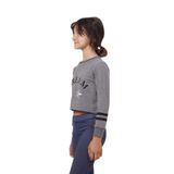 Toontoy Kız Çocuk Yıldızlı Dream Baskılı Sweatshirt Antrasit Melanj 14 YAŞ