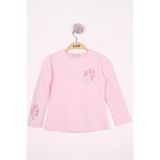 TOONTOY Kız Çocuk Yonca Nakışlı Sweatshirt, 6 Yaş, 16075-, Sarı, kız-çocuk