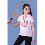 TOONTOY Kız Çocuk YouTube Baskılı Tişört 10-11 Yaş, 10-11 Yaş, 11109-, Pudra, Kız çocuk