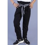 Toontoy Kız Çocuk Yüksek Bel İki Yanı Cepli Regular Fit Jean Pantolon