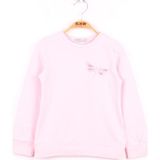 Toontoy Kız Çocuk Yusufcuk Nakışlı Sweatshirt - 4 Yaş - Açık Pembe