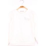 Toontoy Kız Çocuk Yusufcuk Nakışlı Sweatshirt - 5 Yaş - Ekru