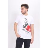 Toontoy Unisex Atatürk Baskılı Tişört 23093 Beyaz M