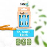 Toothwak Misvak 4'lü Yedek Başlık Seti