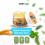 Toothwak Nane Aromalı Misvaklı Diş Temizleme Tozu 20 gr