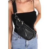 Top All BAG Kadın Siyah Bel Ve Çapraz Çanta
