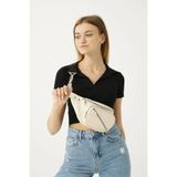 Top All BAG Krem Kadın Bel Ve Çapraz Çanta