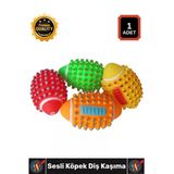 #Top Dayanıklı Isırmaya Dayanıklı Dikenli Tasarım Diş Temizleme Aparatı Sesli Köpek Diş Kaşıma Topu