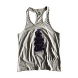 Top Glory 5056 Fitness GYM Tank Top Gri Erkek Atlet