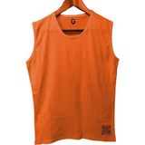 Top Glory Basic Tank Top Kolsuz Sporcu Tshirt - 2XL - Turuncu