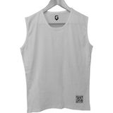Top Glory Basic Tank Top Kolsuz Sporcu Tshirt - Beyaz