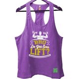 Top Glory Bro Fitness Gym Tank Top Sporcu Atleti - Mor