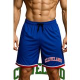 TOP GLORY Cepli Cleveland Baskılı Basketbol Şortu Spor Şort
