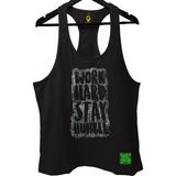 Top Glory Erkek Sporcu Atleti Fitness Gym Tank Top Nefes Alabilir Kumaşla Konforlu Tasarım - Siyah - 2XL