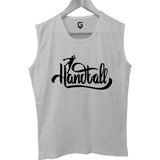 Top Glory Hentbol Baskılı Kolsuz Sporcu T-Shirt Tank Top Sporcu Fitness Atlet - XL - Beyaz