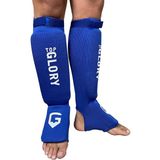 Top Glory Kick Boks Muay Thai Mma Elastik Kaval Koruyucu mavi