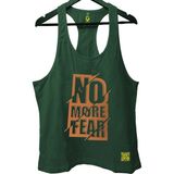 Top Glory Morefear Fitness Gym Tank Top Sporcu Atleti - Yeşil - 2XL