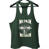Top Glory Npng Fitness Gym Tank Top Sporcu Atleti - Yeşil