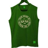 Top Glory Rts Kolsuz Sporcu T-Shirt Tank Top - Yeşil