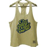 Top Glory Sleepbarbell Fitness Gym Tank Top Sporcu Atleti - XL - Bej