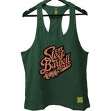 Top Glory Sleepbarbell Fitness Gym Tank Top Sporcu Atleti - Yeşil