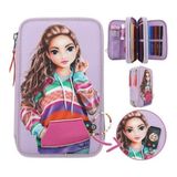 Top Model by Depesche 3 Katlı Kalem Kutu %100 Pes Malzeme ile Hafif ve Taşınabilir Telefon Figürlü