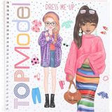 Top Model by Depesche Dress Me Up Moda Tasarım Defteri – Stickerlı Giydirme Aktivite Kitabı - 1 Adet - Renkli