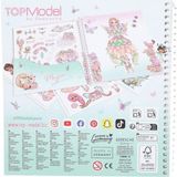 Top Model by Depesche Topmodel Dress Me Up Fantasy Sticker Kitabı - 170+ Çıkartma Dahil 11 Sayfa Stickerlı Tasarım Defteri