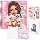Top Model DK06671 Kitty Boyama Kitabı