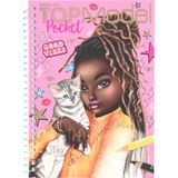 Top Model Pocket Design Tasarım Boyama Defteri - Pembe